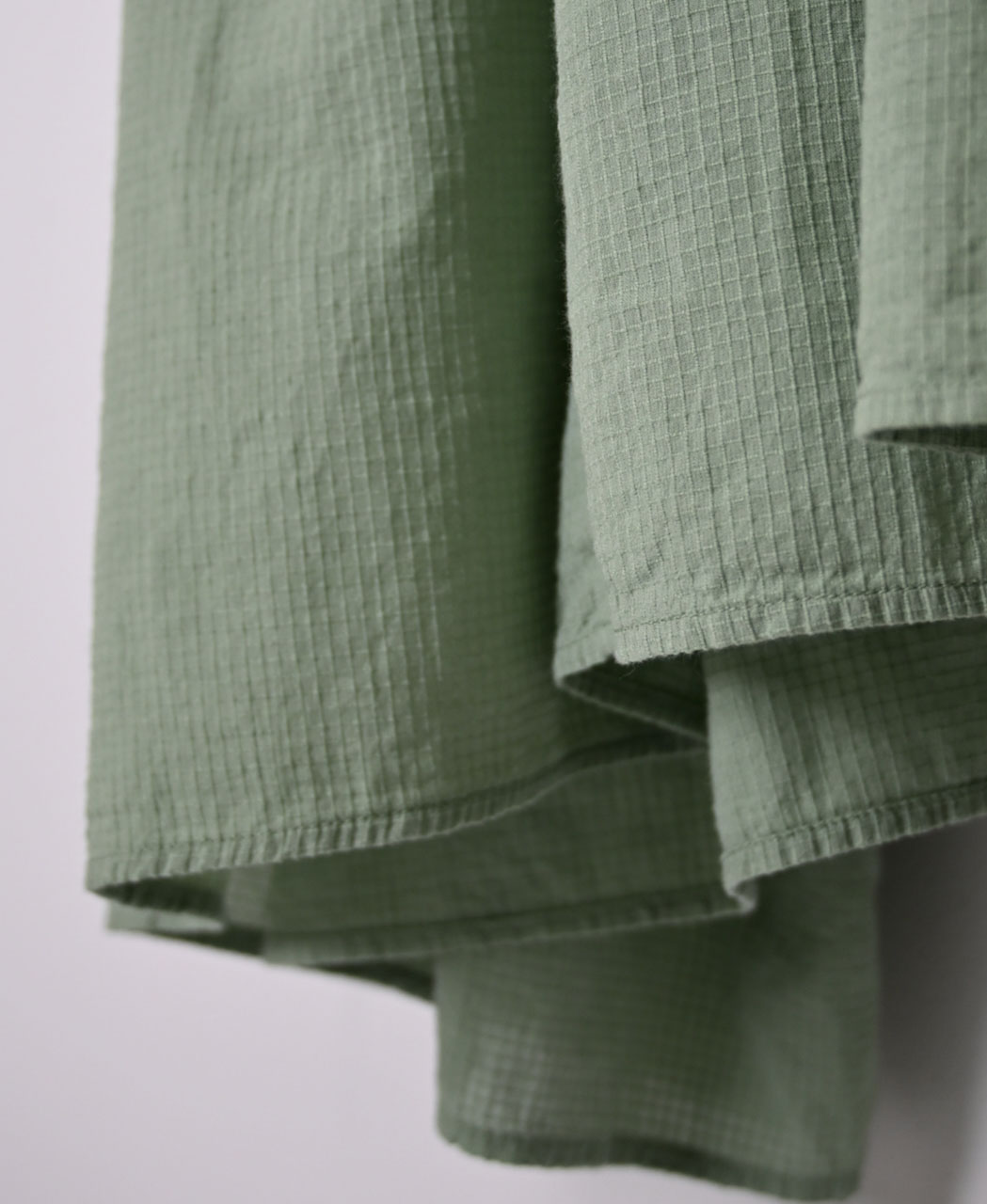 NMDS26232D(ワンピース) 80s ORGANIC MICRO CHECK OVERDYE MINI PINTUCK PULLOVER DRESS