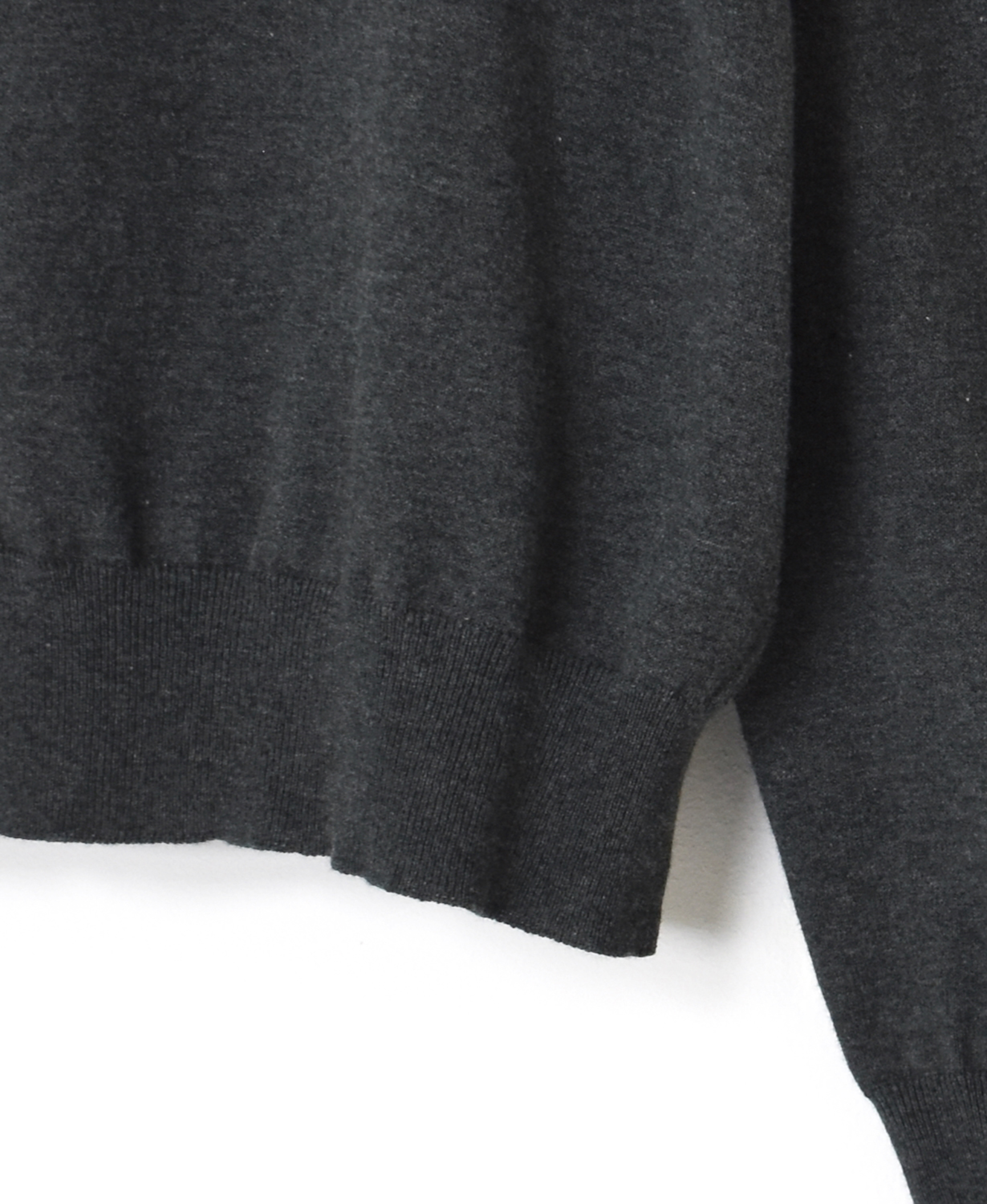 NNSL26012(カーディガン) 14GG 1PLY HIGH TWIST COTTON CREW-NECK CARDIGAN