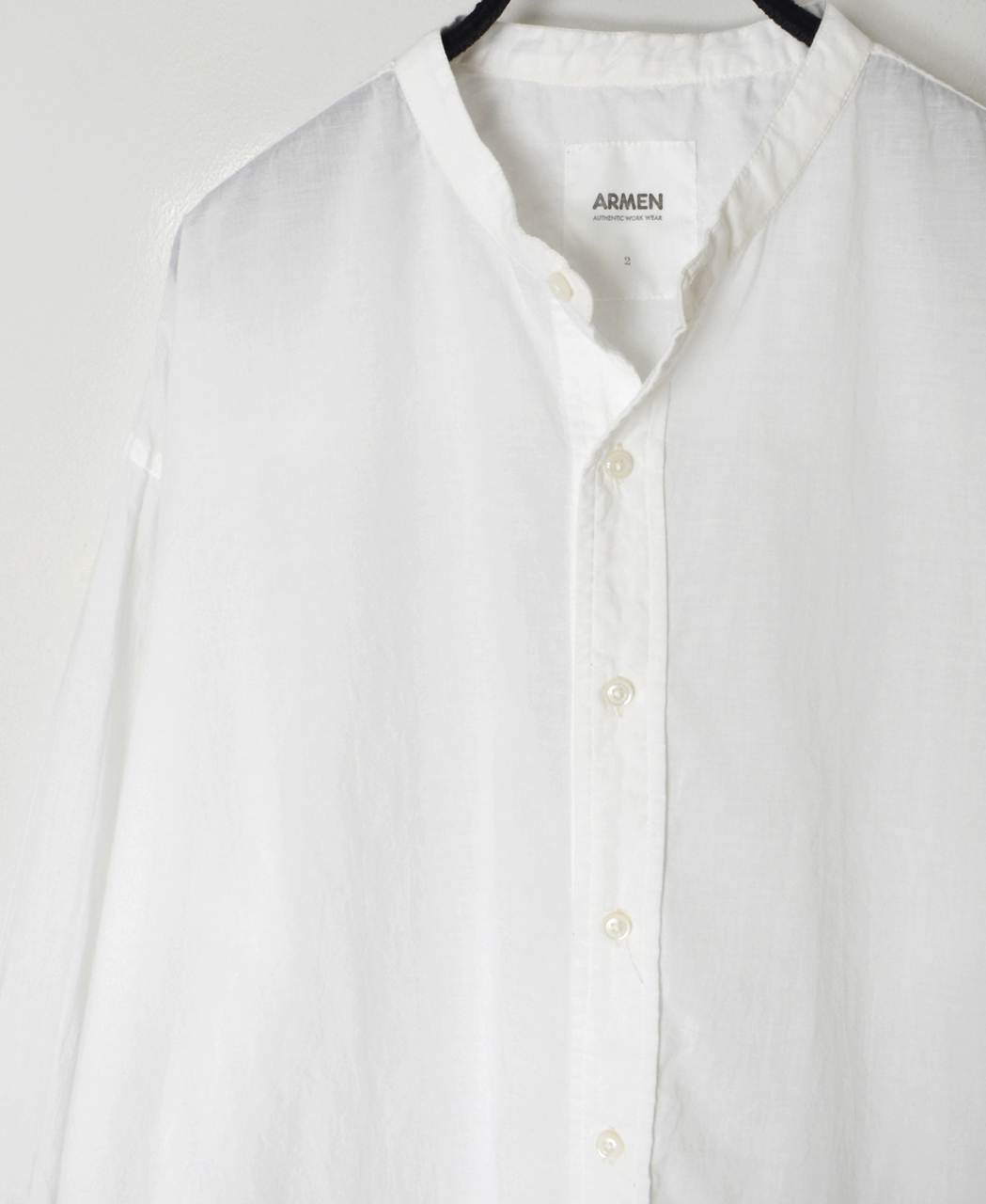 INAM2621(シャツ) 60s COTTON LAWN WASH UTILITY SHIRT