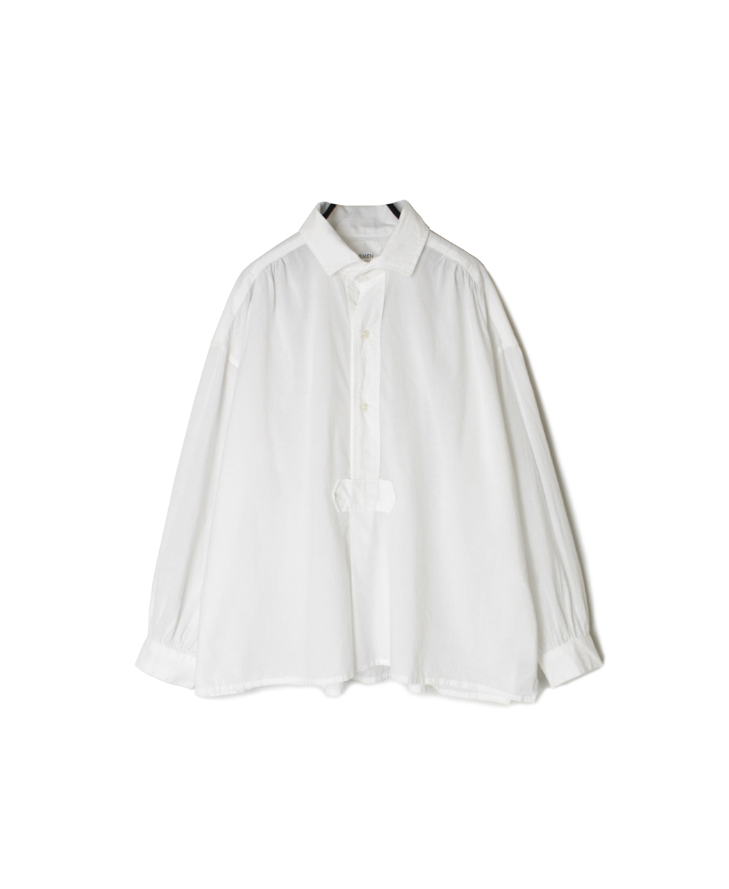 INAM2622(シャツ) 60s COTTON LAWN WASH WORK GATHERED SHIRT