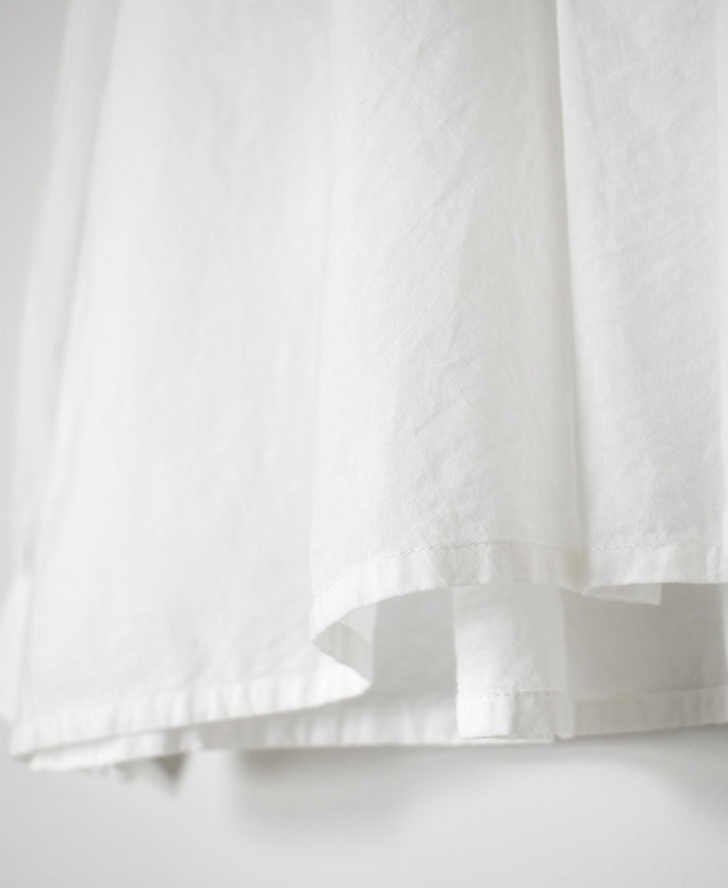 INAM2622(シャツ) 60s COTTON LAWN WASH WORK GATHERED SHIRT