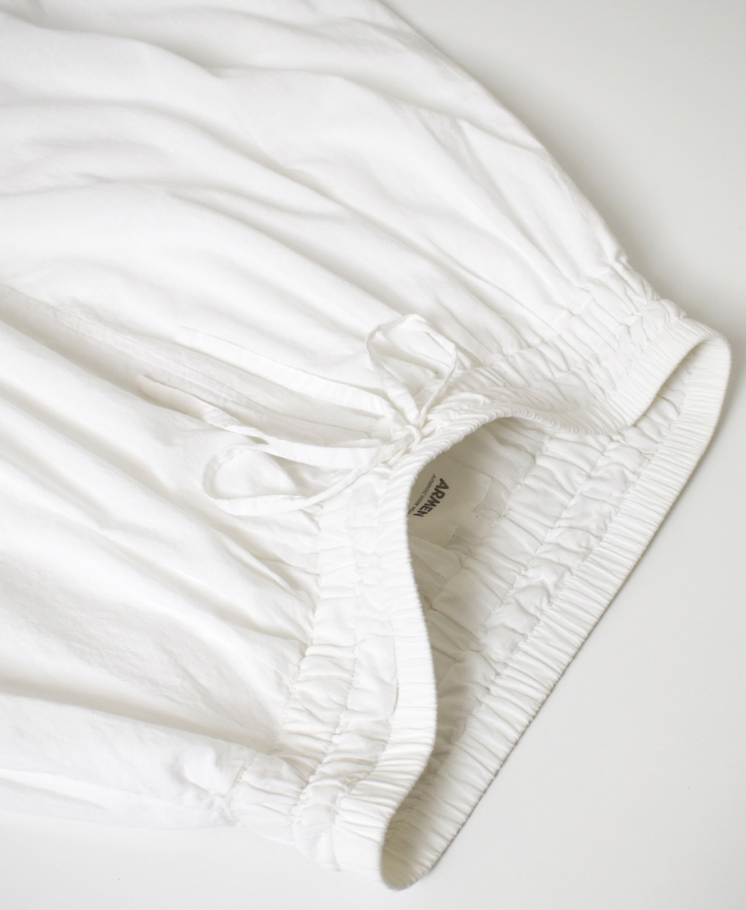 INAM2624(スカート) 60s COTTON LAWN WASH PLEATED EASY SKIRT WITH LINING