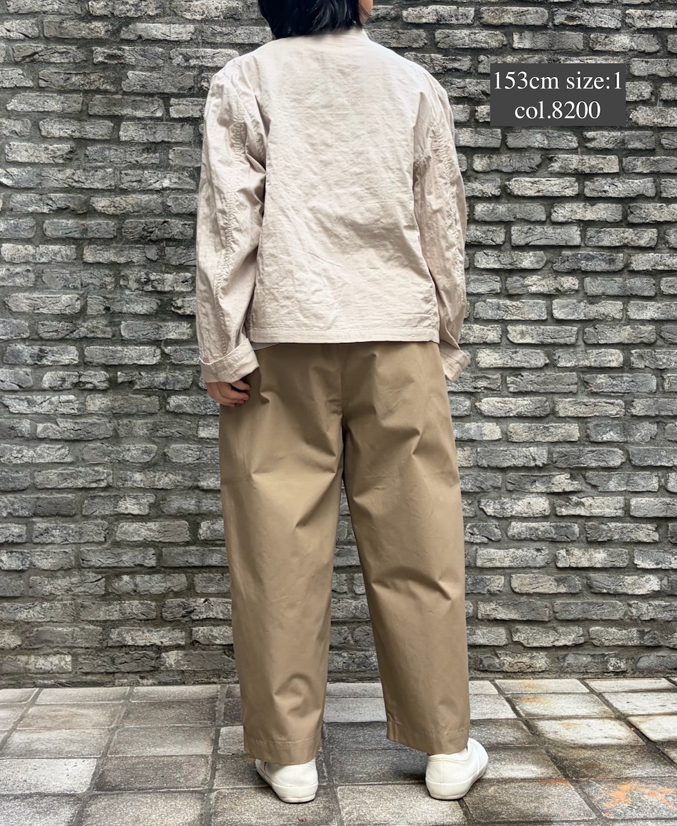 NMDS26211(ジャケット) 60s STITCHED ORGANIC CAMBRIC STAND COLLAR FLY FRONT JACKET