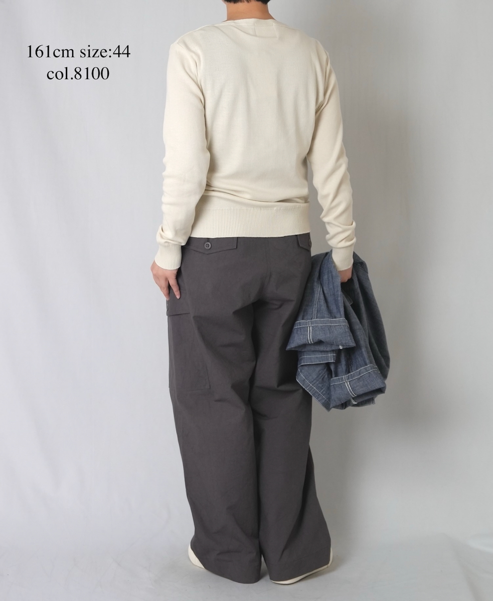 CHT2601(ニット) LONG SLEEVE BOAT NECK PULLOVER