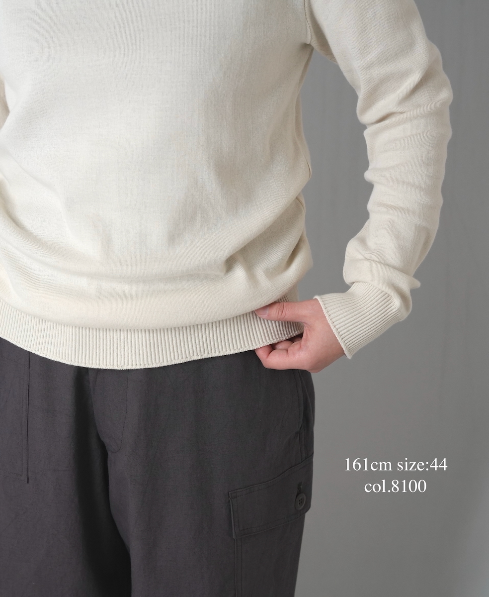 CHT2601(ニット) LONG SLEEVE BOAT NECK PULLOVER