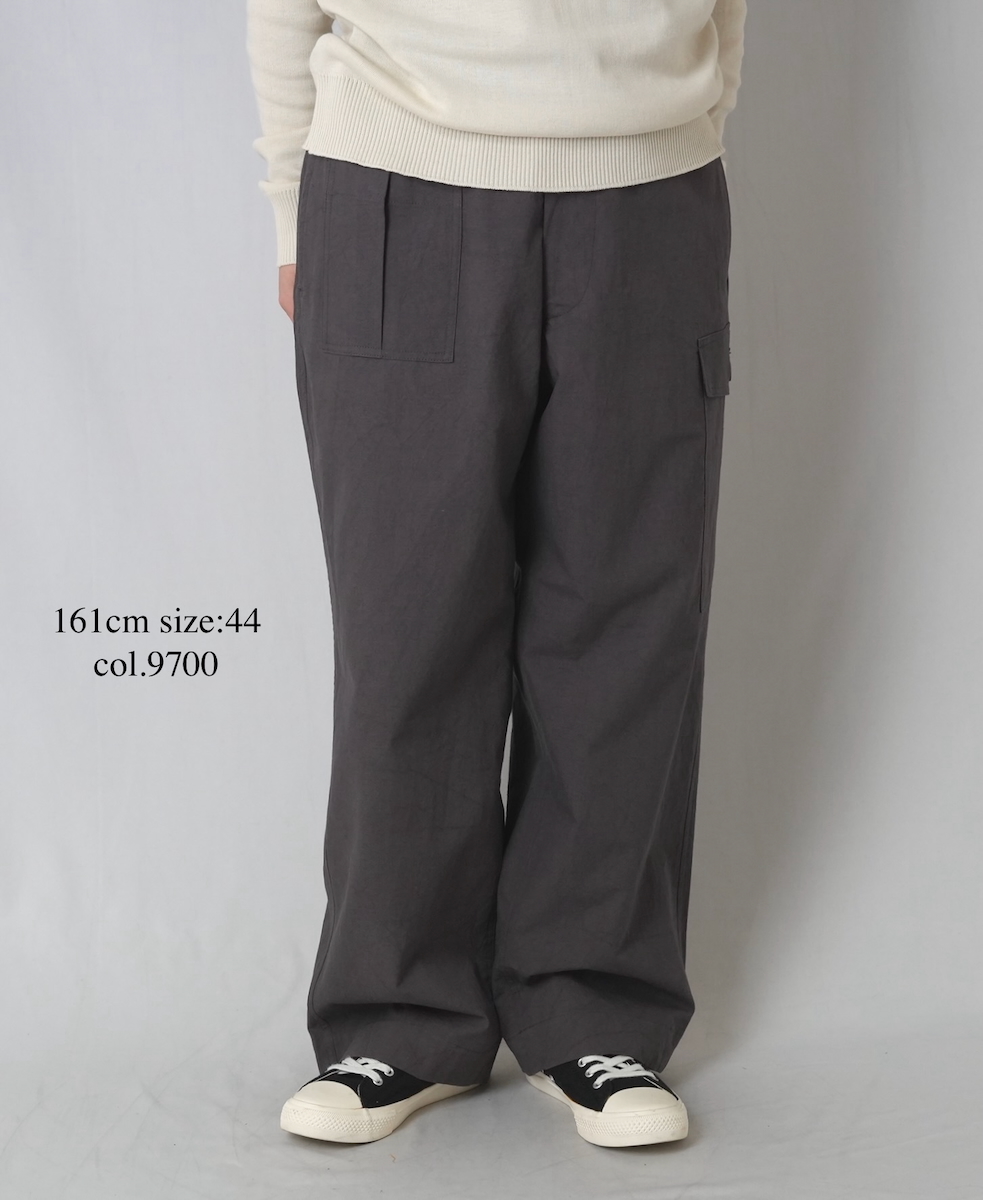 GNHT2601CLP(パンツ) COTTON/LINEN PLAIN WORK PANTS