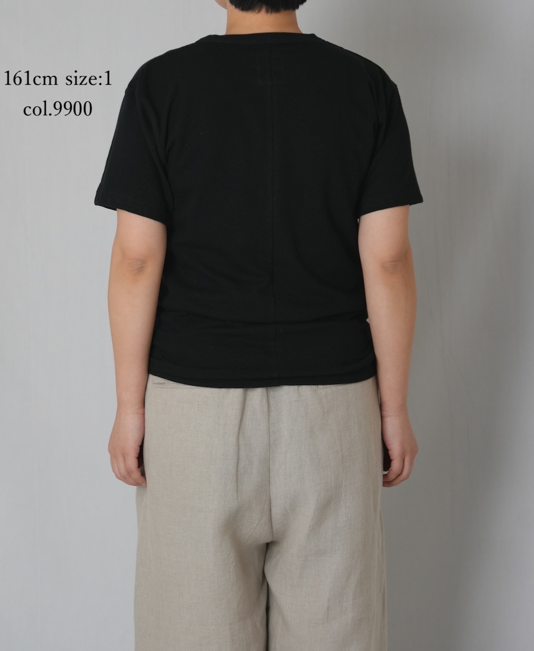 GMDSH2621(Tシャツ) COTTON/LINEN SINGLE JERSEY CREW NECK T-SHIRTS