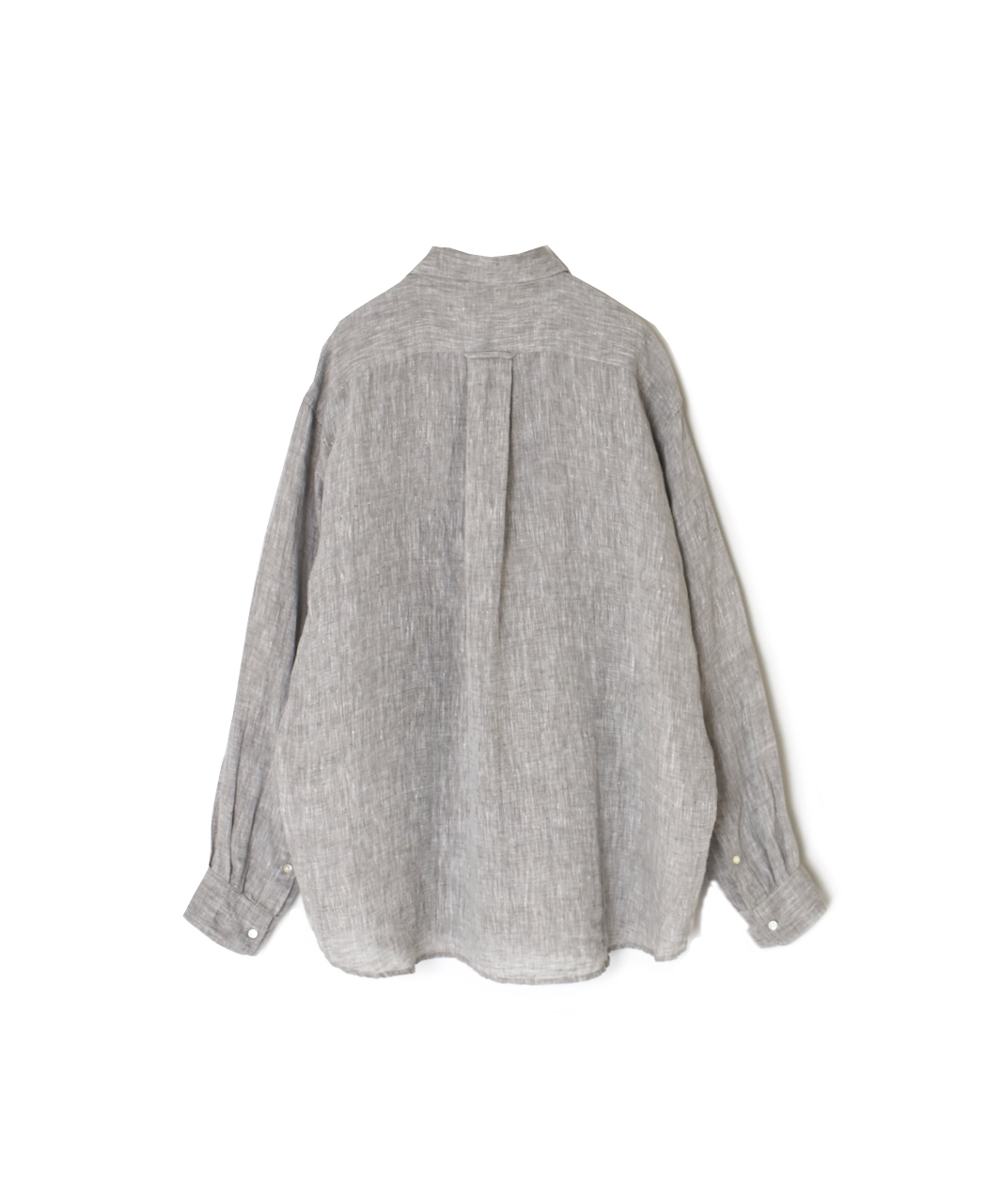 NVL1861LW(シャツ) 60s LINEN CHAMBRAY REGULAR COLLAR L/SH OVERSIZED SHIRT