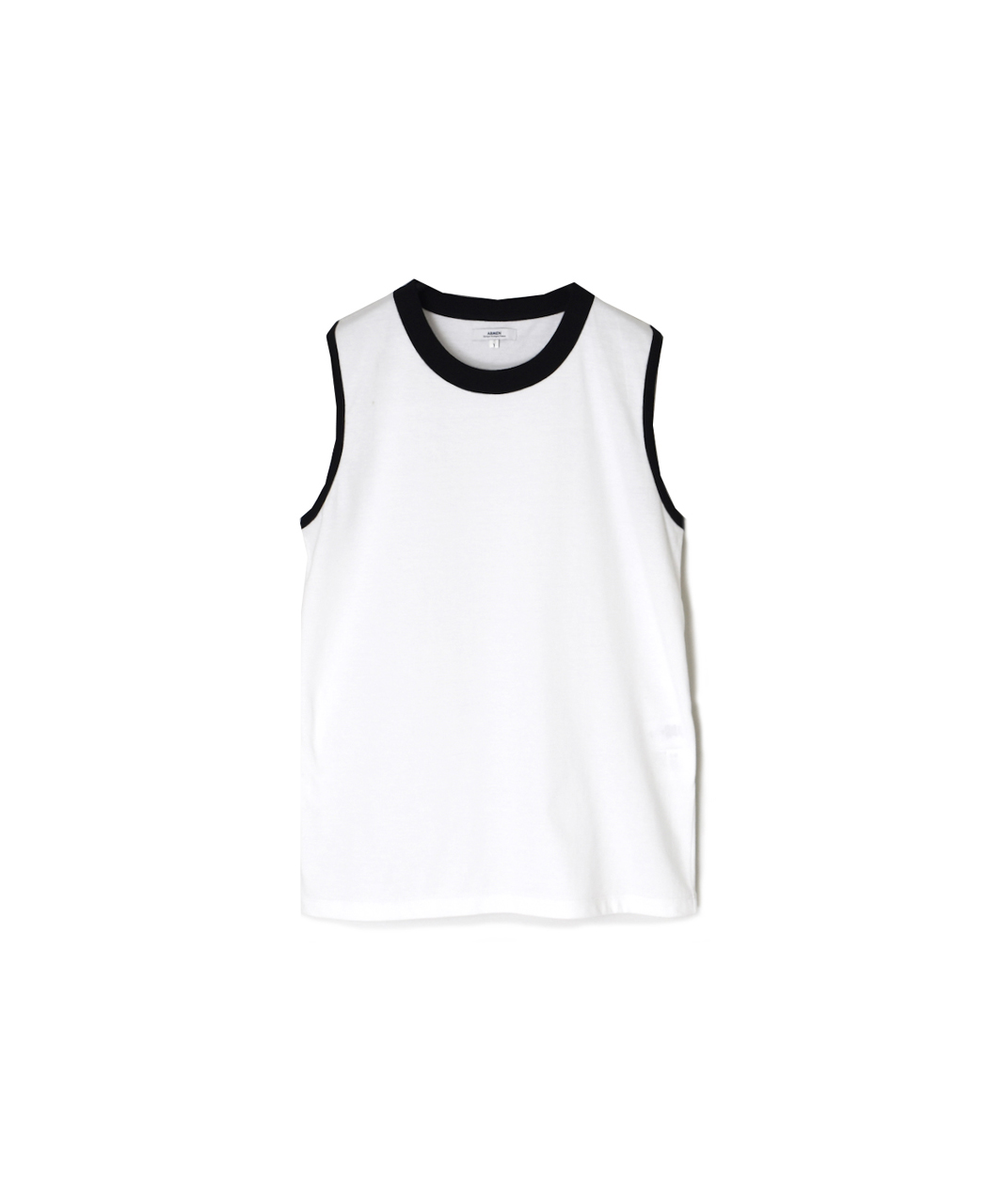 NFA2602(ノースリーブ) 4.4oz COTTON JERSEY CREW NECK NO/SL RINGER PULLOVER