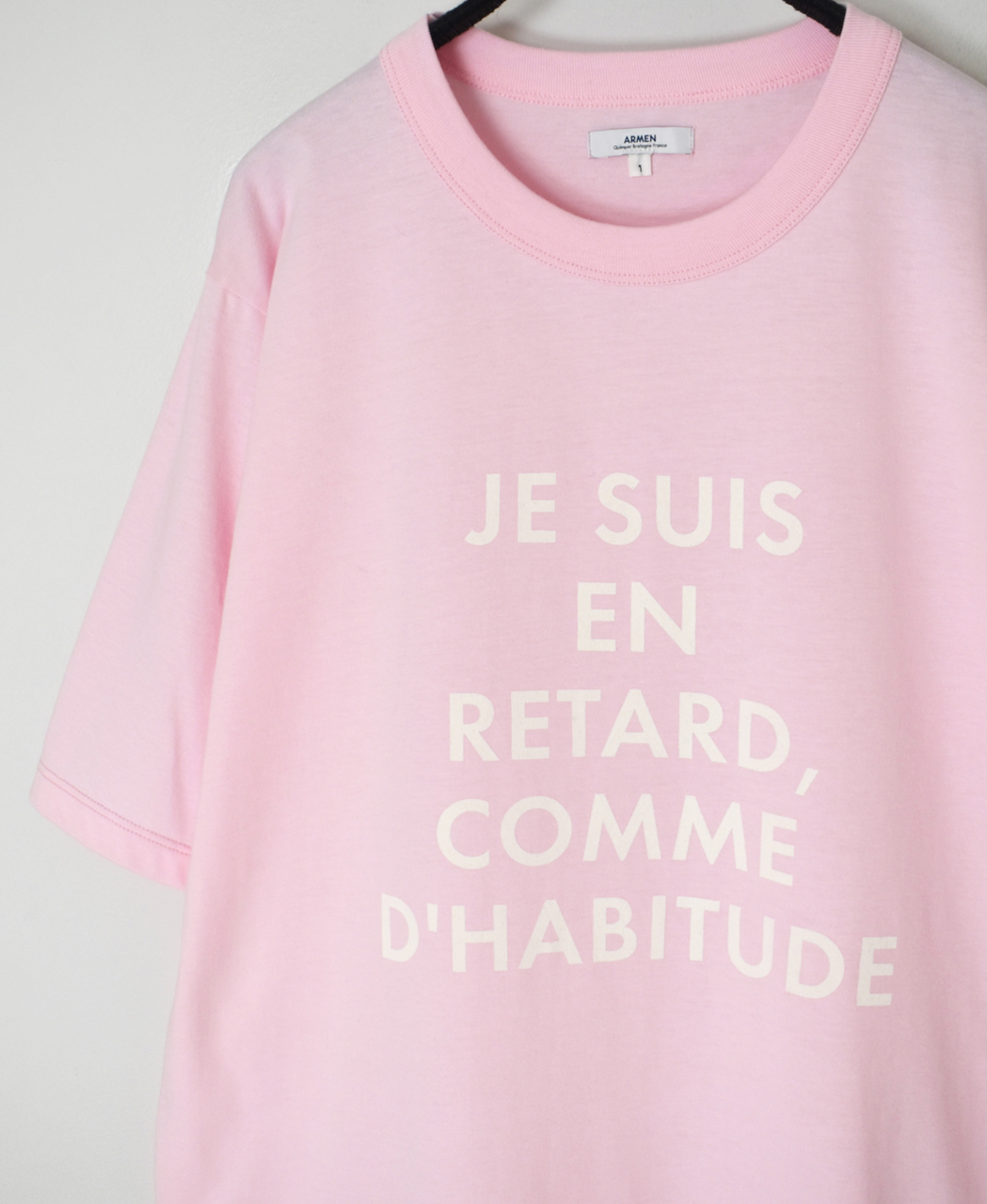 NFA1802P47(Tシャツ) "RETARD"4.4oz COTTON JERSEY CREW NECK OVERSIZED S/SL T-SHIRT