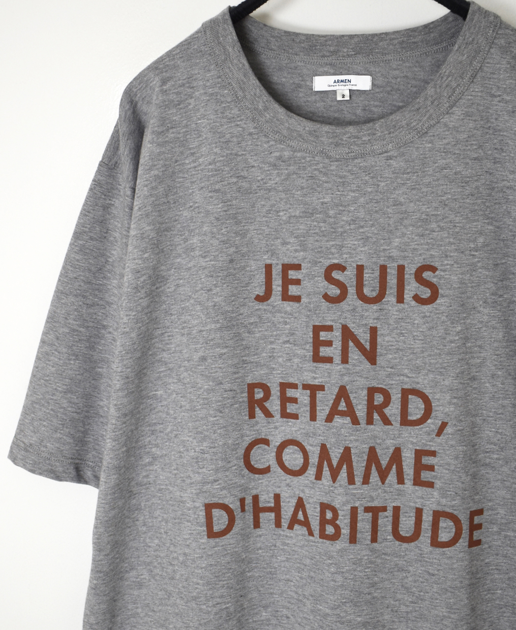 NFA1802P47(Tシャツ) "RETARD"4.4oz COTTON JERSEY CREW NECK OVERSIZED S/SL T-SHIRT