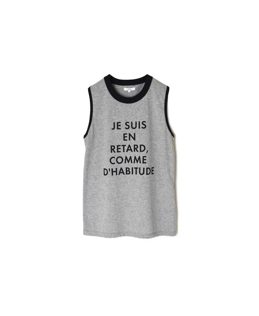 NFA2602P47(ノースリーブ) "RETARD"4.4oz COTTON JERSEY CREW NECK NO/SL RINGER PULLOVER