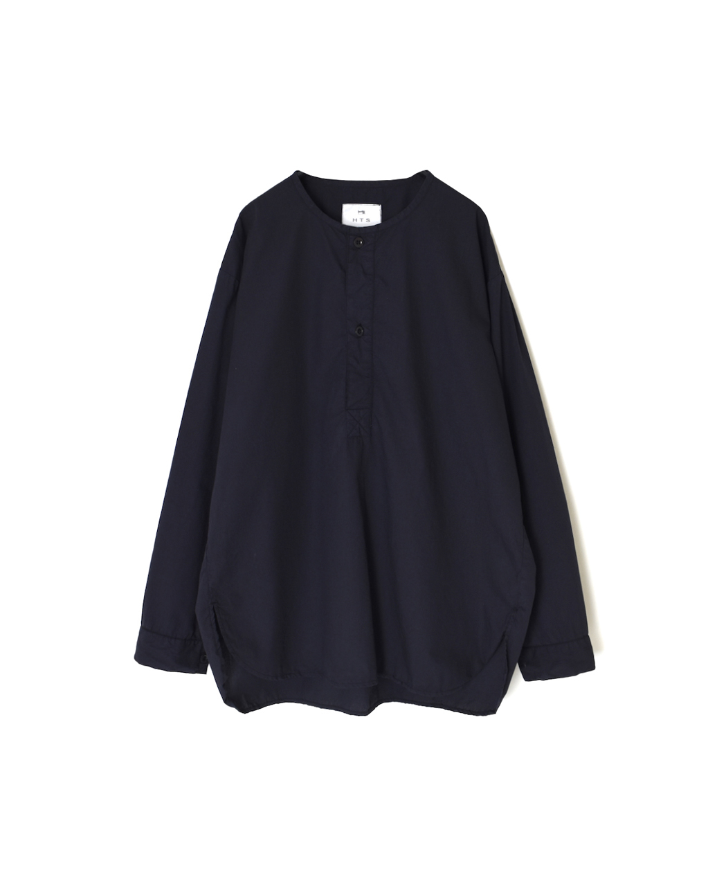 INHT2603CP (シャツ) 60'S COTTON POPLIN OVERDYE HENRY NECK SHIRT