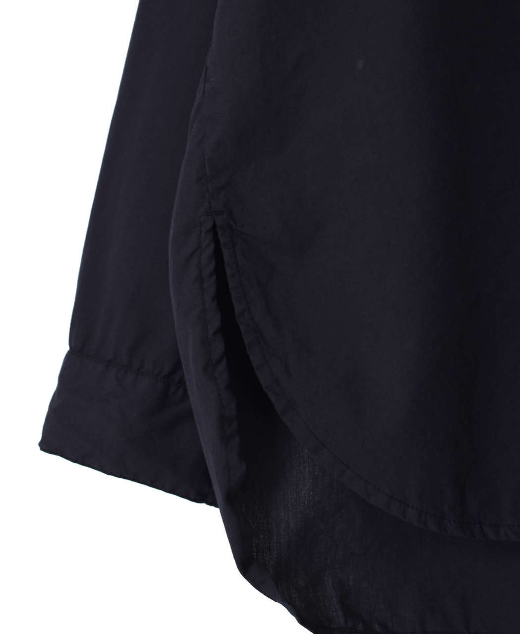 INHT2603CP (シャツ) 60'S COTTON POPLIN OVERDYE HENRY NECK SHIRT