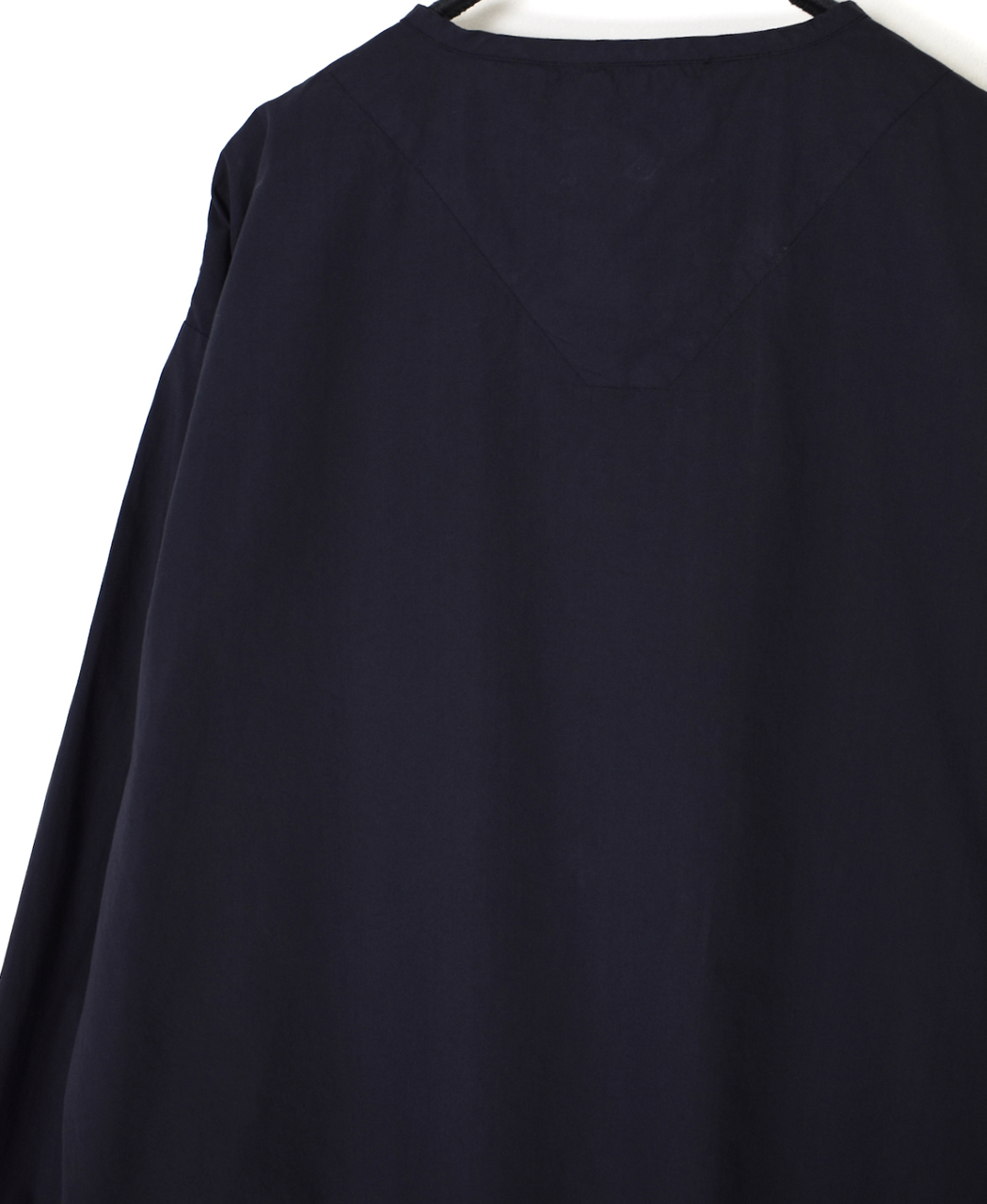 INHT2603CP (シャツ) 60'S COTTON POPLIN OVERDYE HENRY NECK SHIRT