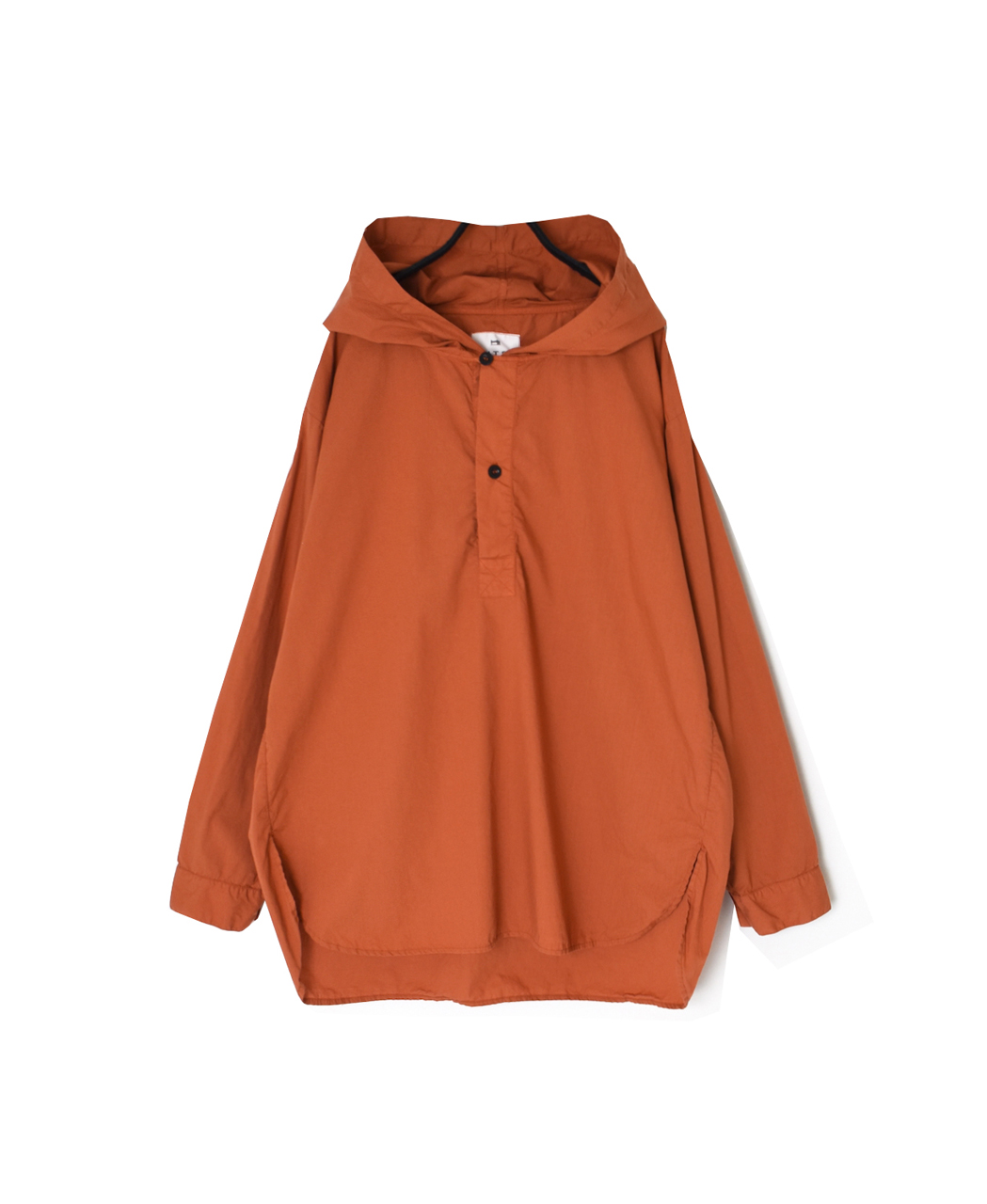 INHT2604CP (シャツ) 60'S COTTON POPLIN OVERDYE HOODED PULLOVER SHIRT