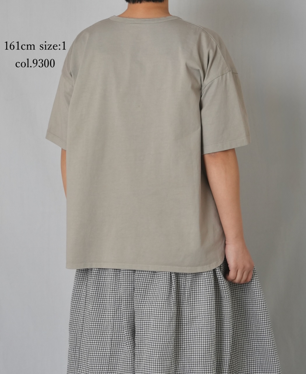 AMDS2601(Tシャツ) COTTON JERSEY CREW-NECK T-SHIRT(OVERDYE)