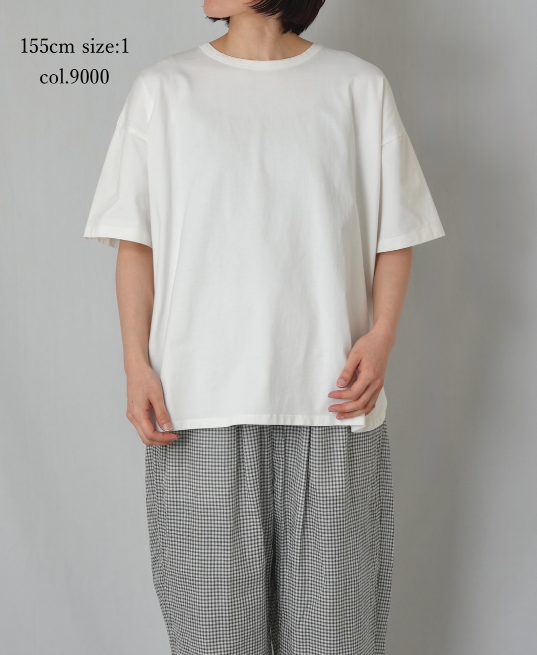 AMDS2601(Tシャツ) COTTON JERSEY CREW-NECK T-SHIRT(OVERDYE)