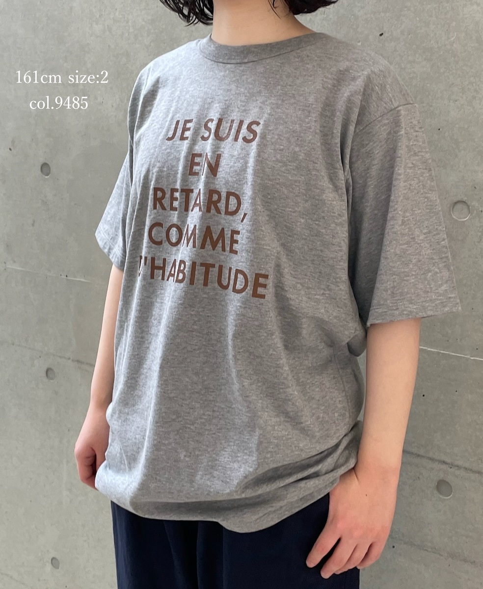 NFA1802P47(Tシャツ) "RETARD"4.4oz COTTON JERSEY CREW NECK OVERSIZED S/SL T-SHIRT