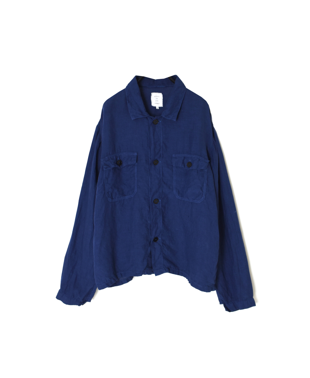 IMDSH2531LPD(ジャケット) 60s AUTLOOM LINEN PLAIN OVERDYE WORK JACKET