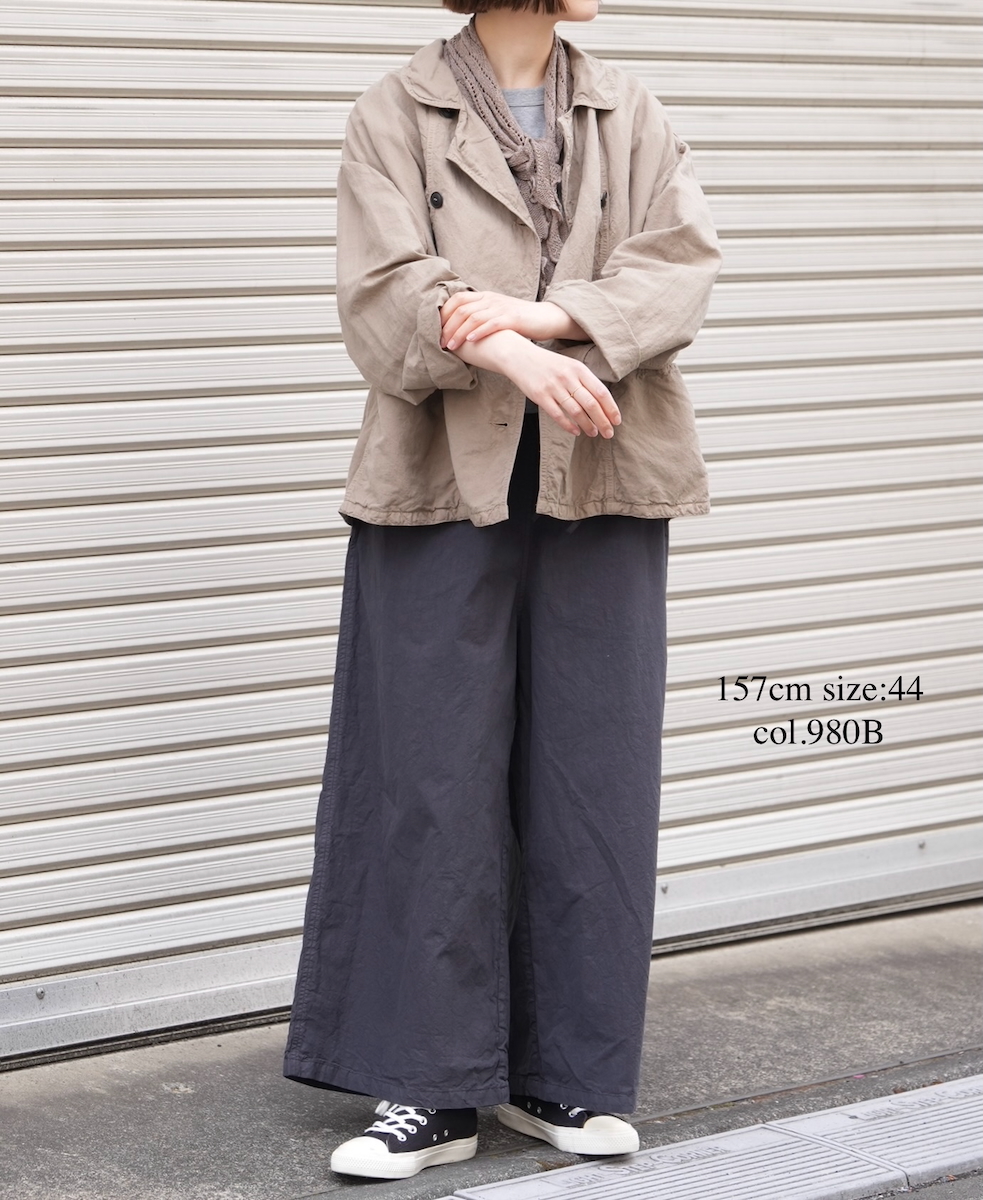 NHT1713TC (パンツ) LIGHT WEIGHT COTTON OVERDYE EASY PANTS