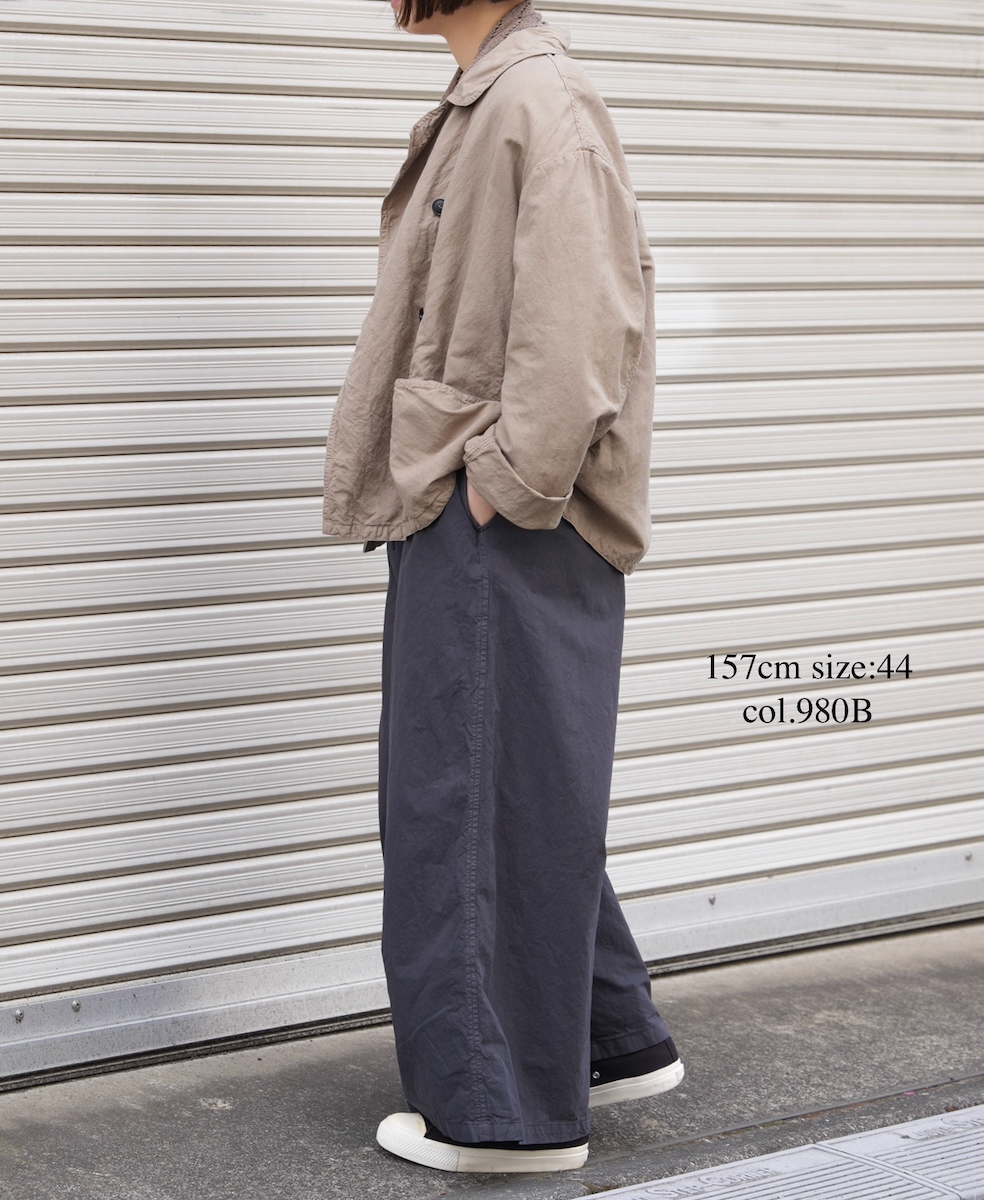 NHT1713TC (パンツ) LIGHT WEIGHT COTTON OVERDYE EASY PANTS