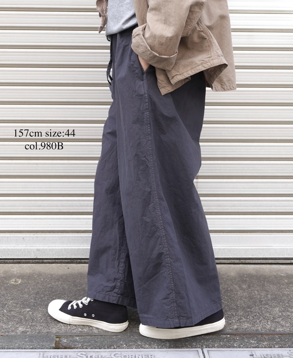 NHT1713TC (パンツ) LIGHT WEIGHT COTTON OVERDYE EASY PANTS