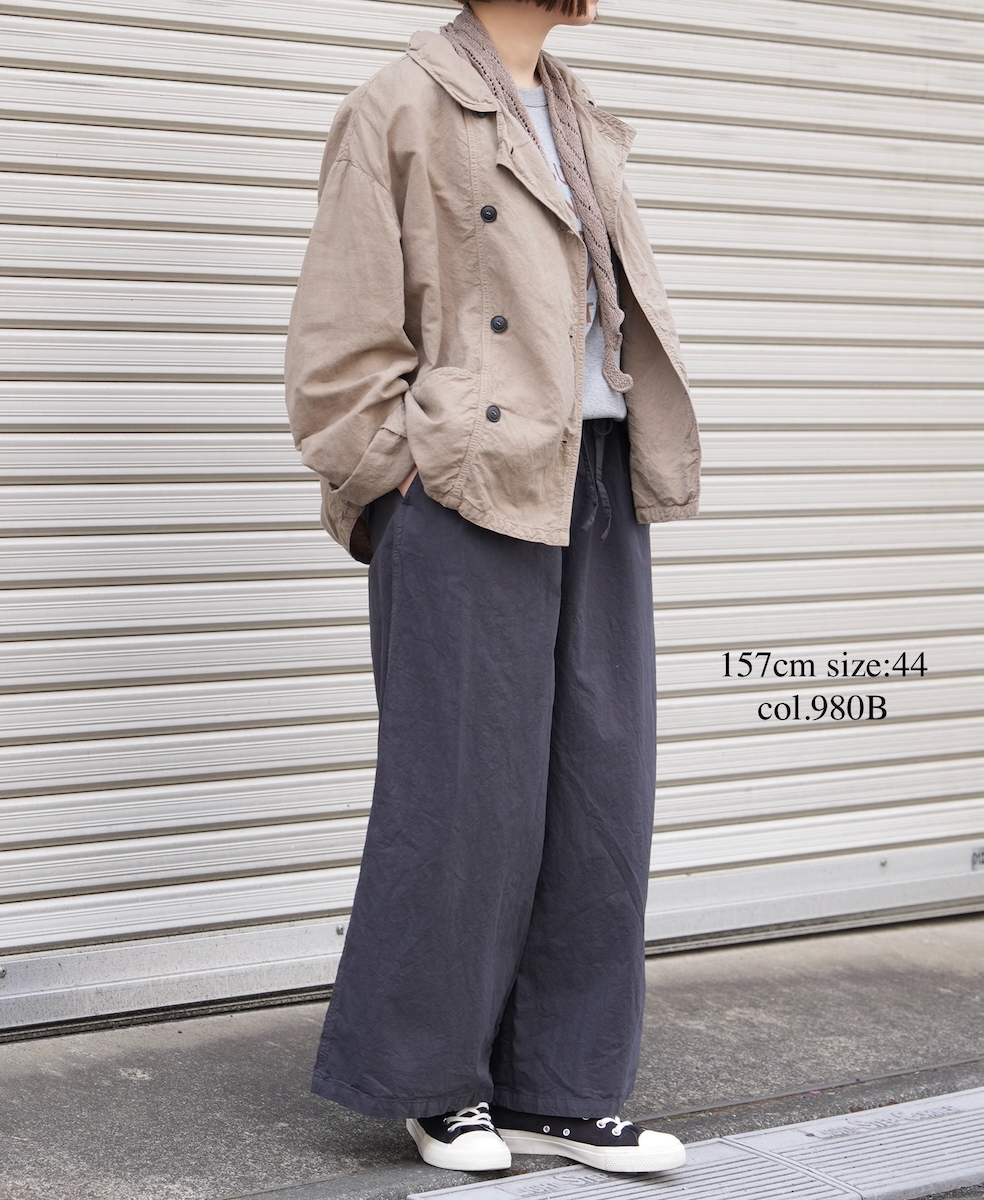 NHT1713TC (パンツ) LIGHT WEIGHT COTTON OVERDYE EASY PANTS