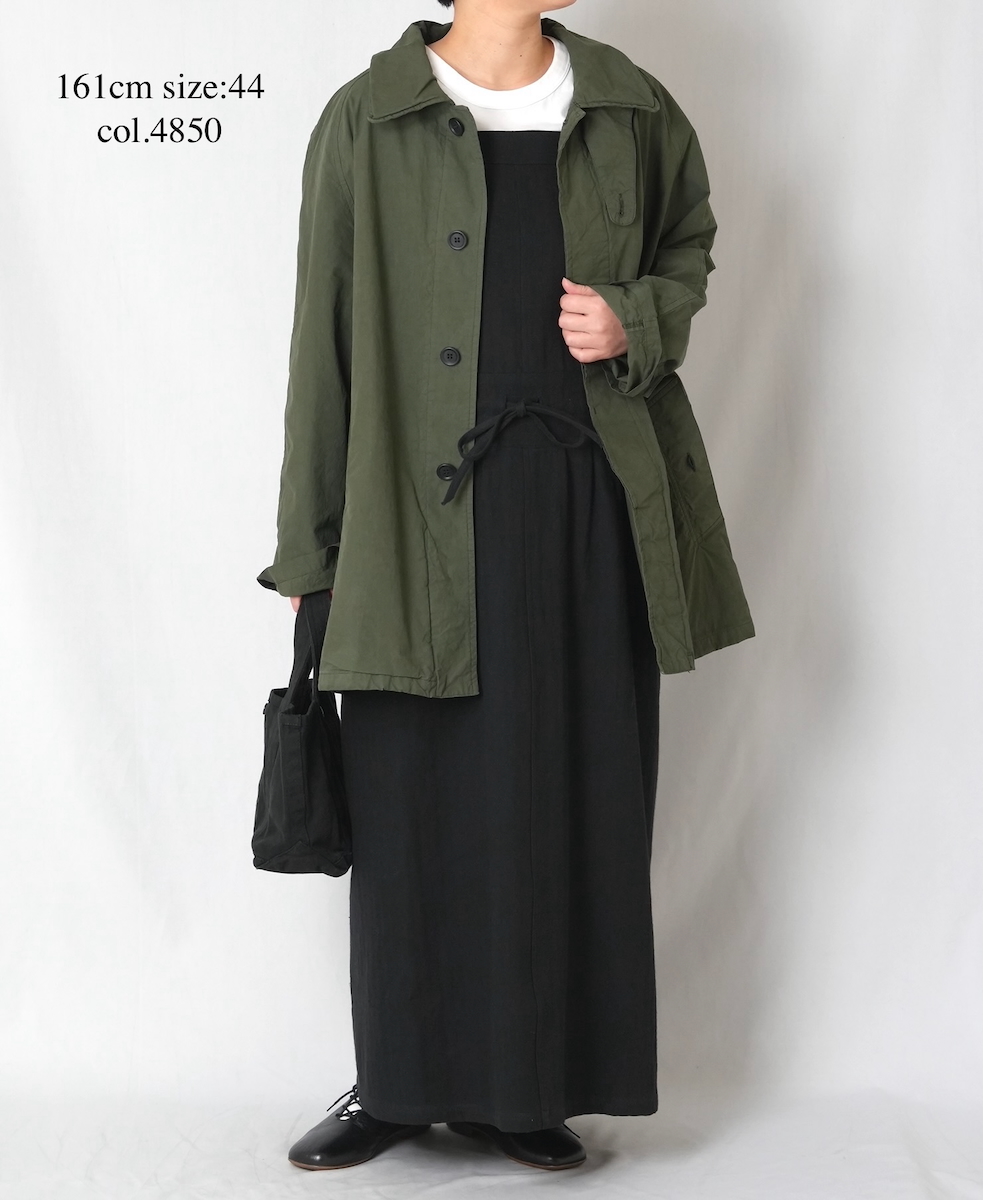 NHT2352TC (コート) LIGHT WEIGHT COTTON OVERDYE BALMACAAN SHORT COAT