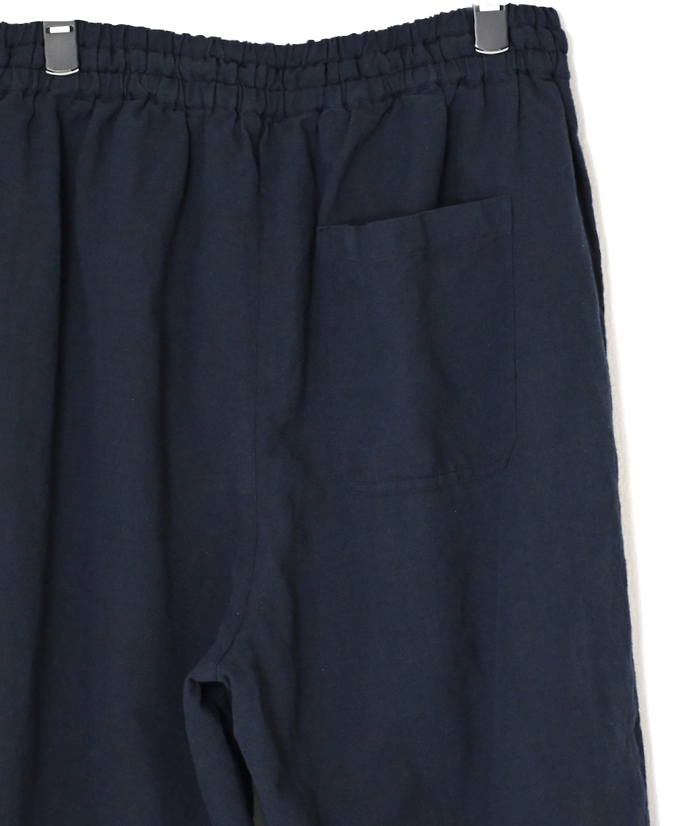 INHT2613CLD(パンツ) COTTON LINEN PLAIN OVERDYE EASY PANTS
