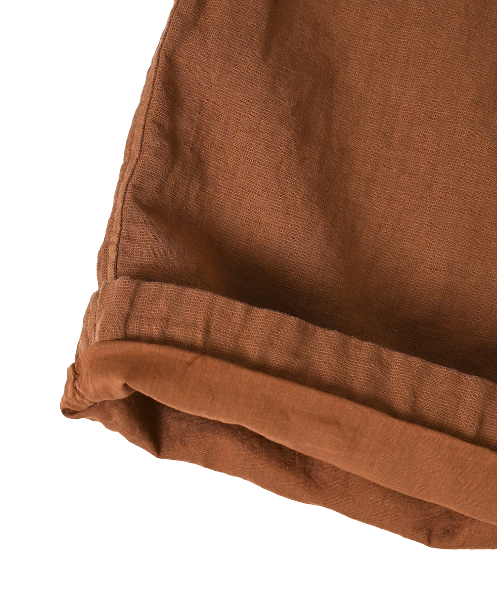 INHT2613CLD(パンツ) COTTON LINEN PLAIN OVERDYE EASY PANTS