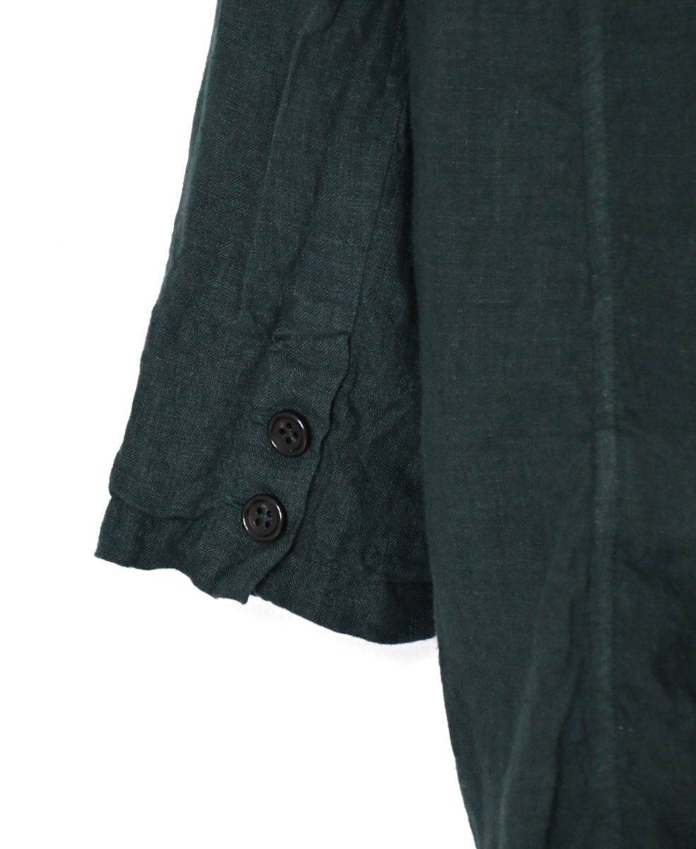 NVL2601LD (ジャケット) 50'S LINEN PLAIN (OVERDYE) TAILORED LONG JACKET