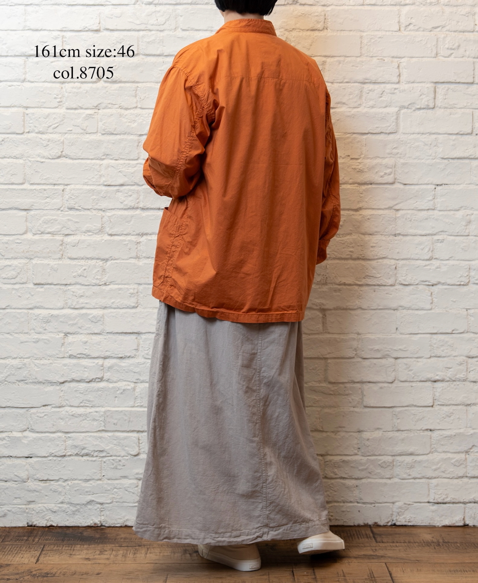INHT2602CP (ジャケット) 60'S COTTON POPLIN OVERDYE STAND COLLAR COVERALL