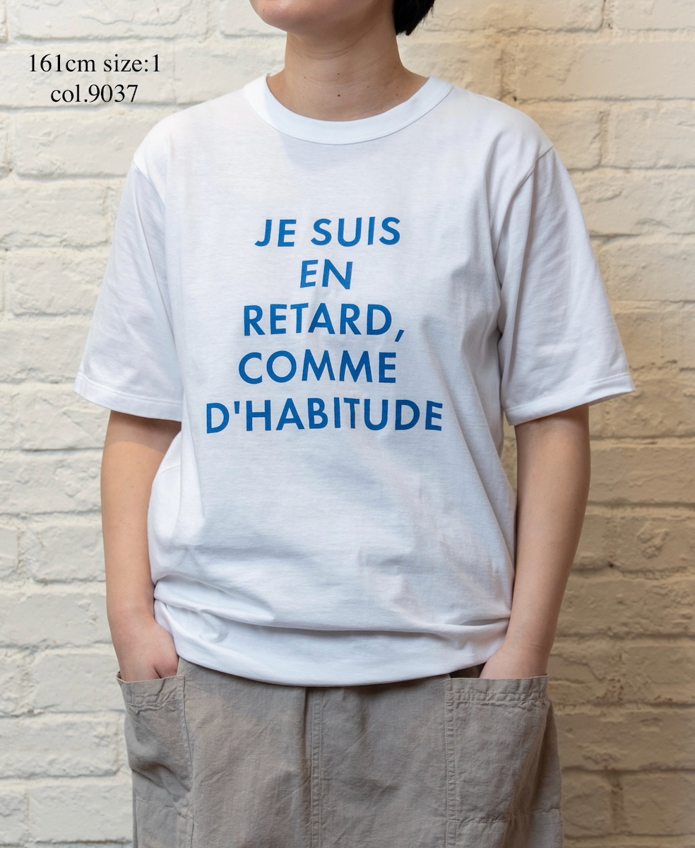 NFA1802P47(Tシャツ) "RETARD"4.4oz COTTON JERSEY CREW NECK OVERSIZED S/SL T-SHIRT