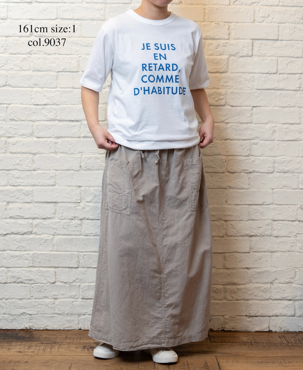 NFA1802P47(Tシャツ) "RETARD"4.4oz COTTON JERSEY CREW NECK OVERSIZED S/SL T-SHIRT