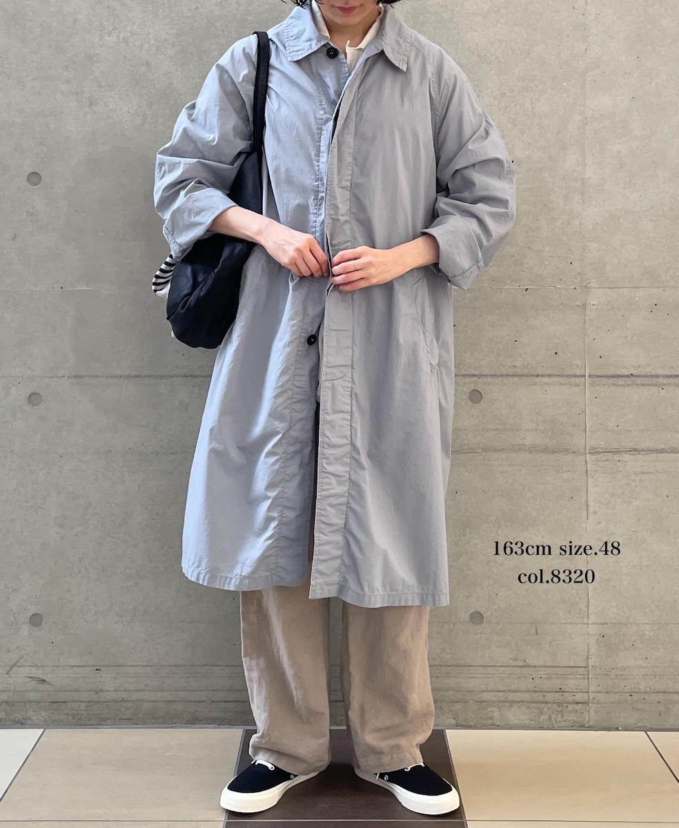 INHT2613CLD(パンツ) COTTON LINEN PLAIN OVERDYE EASY PANTS