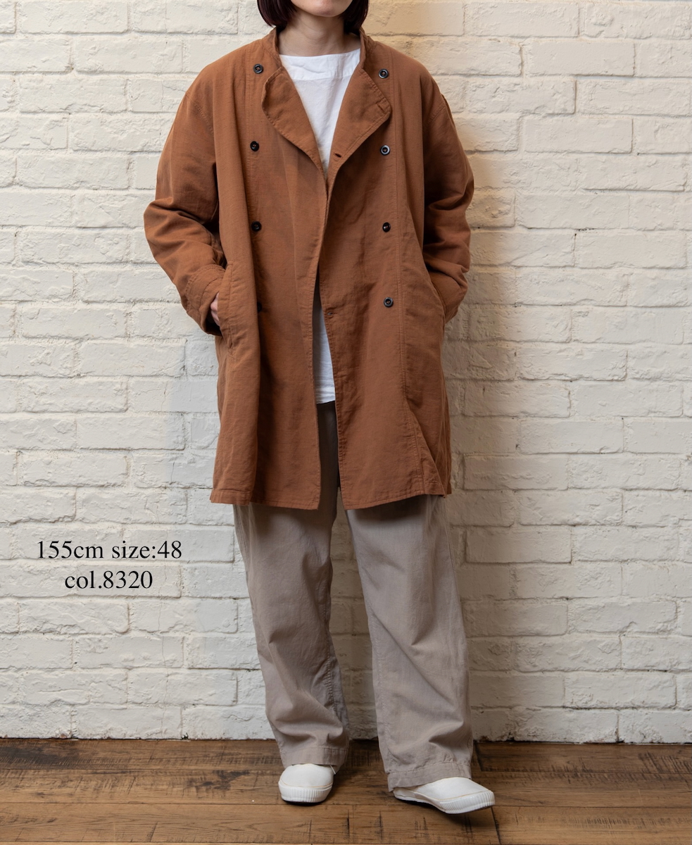 INHT2613CLD(パンツ) COTTON LINEN PLAIN OVERDYE EASY PANTS