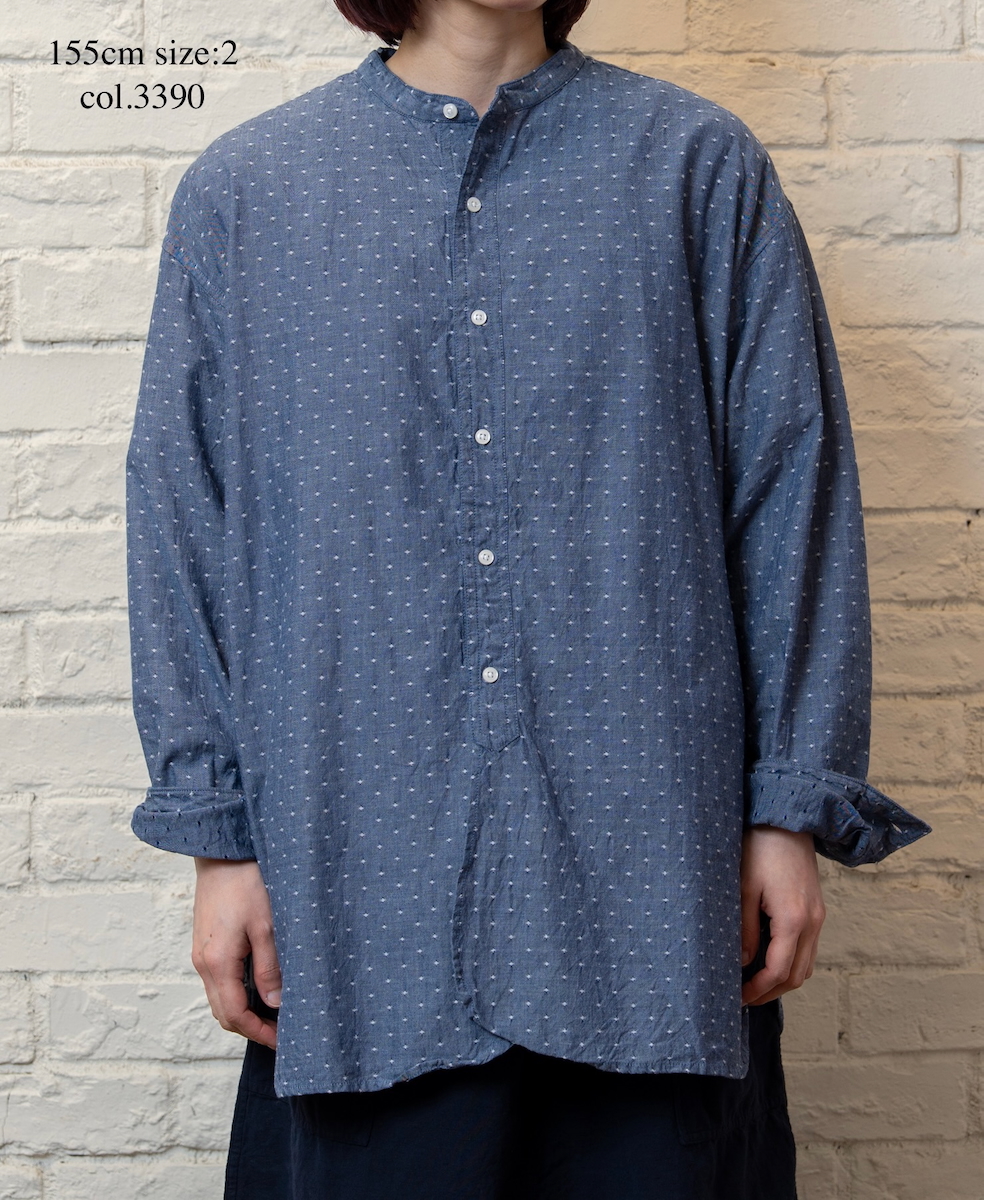 INAM2621CB(シャツ) DOBIE CHAMBRAY WASH UTILITY SHIRT