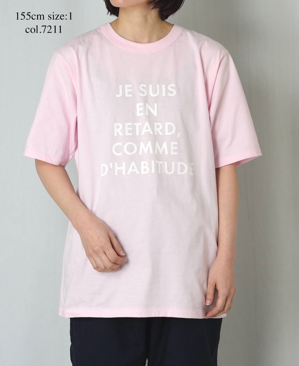 NFA1802P47(Tシャツ) "RETARD"4.4oz COTTON JERSEY CREW NECK OVERSIZED S/SL T-SHIRT