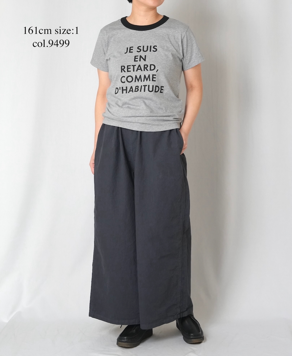 NFA2601P47(Tシャツ) "RETARD"4.4oz COTTON JERSEY CREW NECK S/SL RINGER T-SHIRT