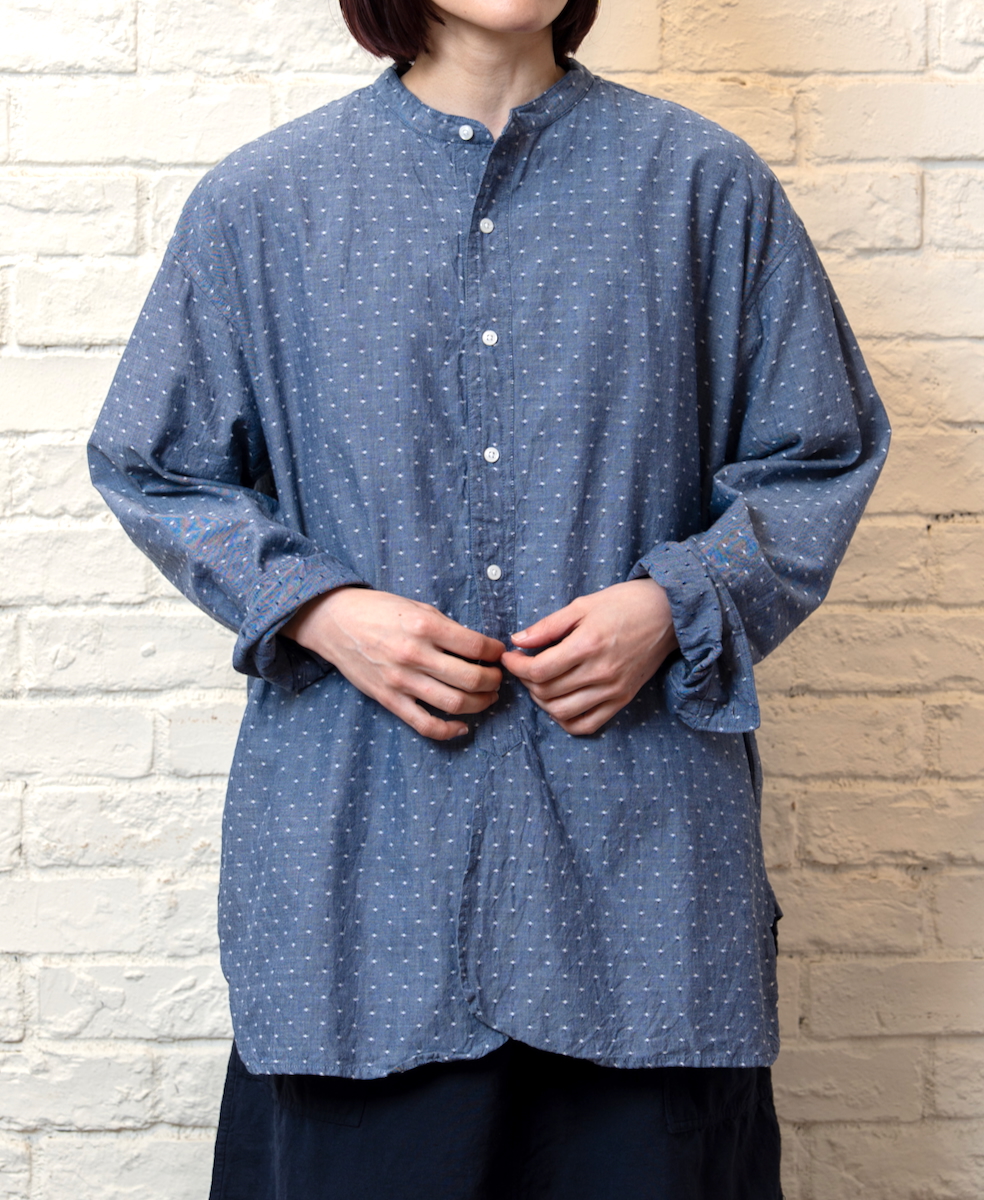 INAM2621CB(シャツ) DOBIE CHAMBRAY WASH UTILITY SHIRT