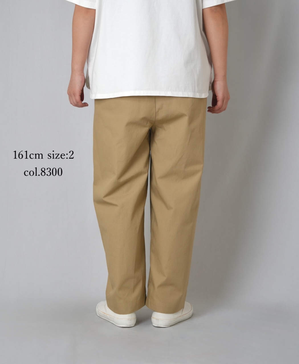 GNMDS2501CLW(パンツ) COTTON LINEN DYE WEATHER 2TUCK TAPERED EASY PANTS