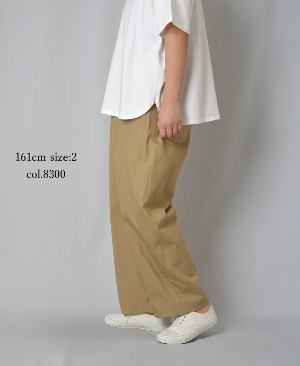 GNMDS2501CLW(パンツ) COTTON LINEN DYE WEATHER 2TUCK TAPERED EASY PANTS