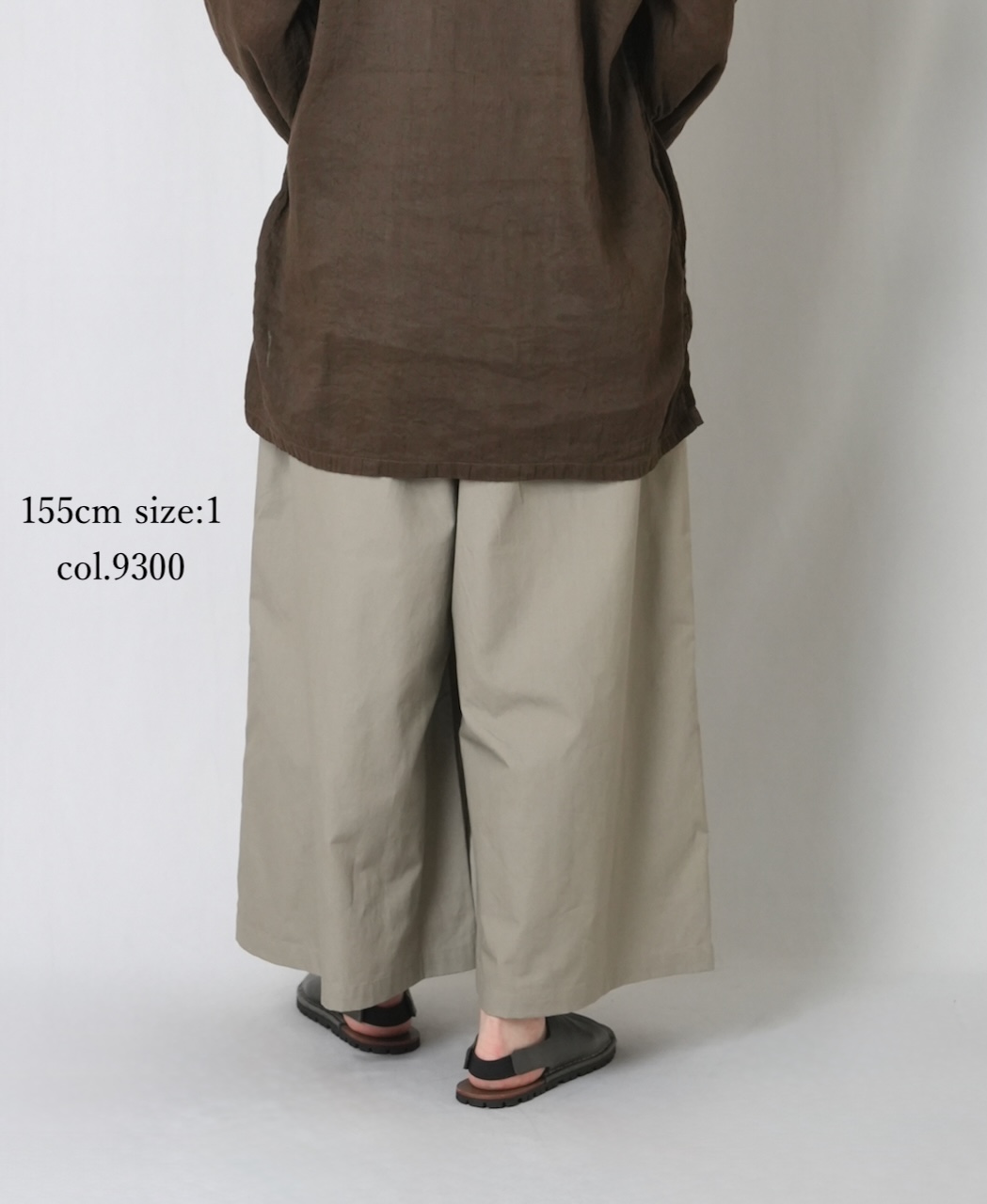 GNMDS2062CLW(パンツ) COTTON LINEN DYE WEATHER CULOTTES