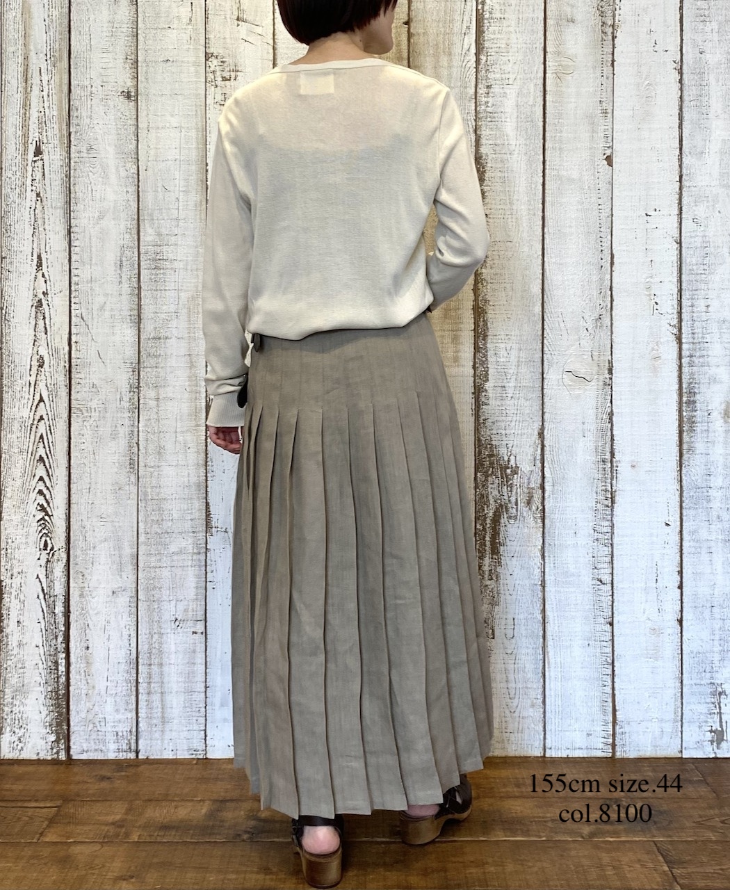 CHT2601(ニット) LONG SLEEVE BOAT NECK PULLOVER