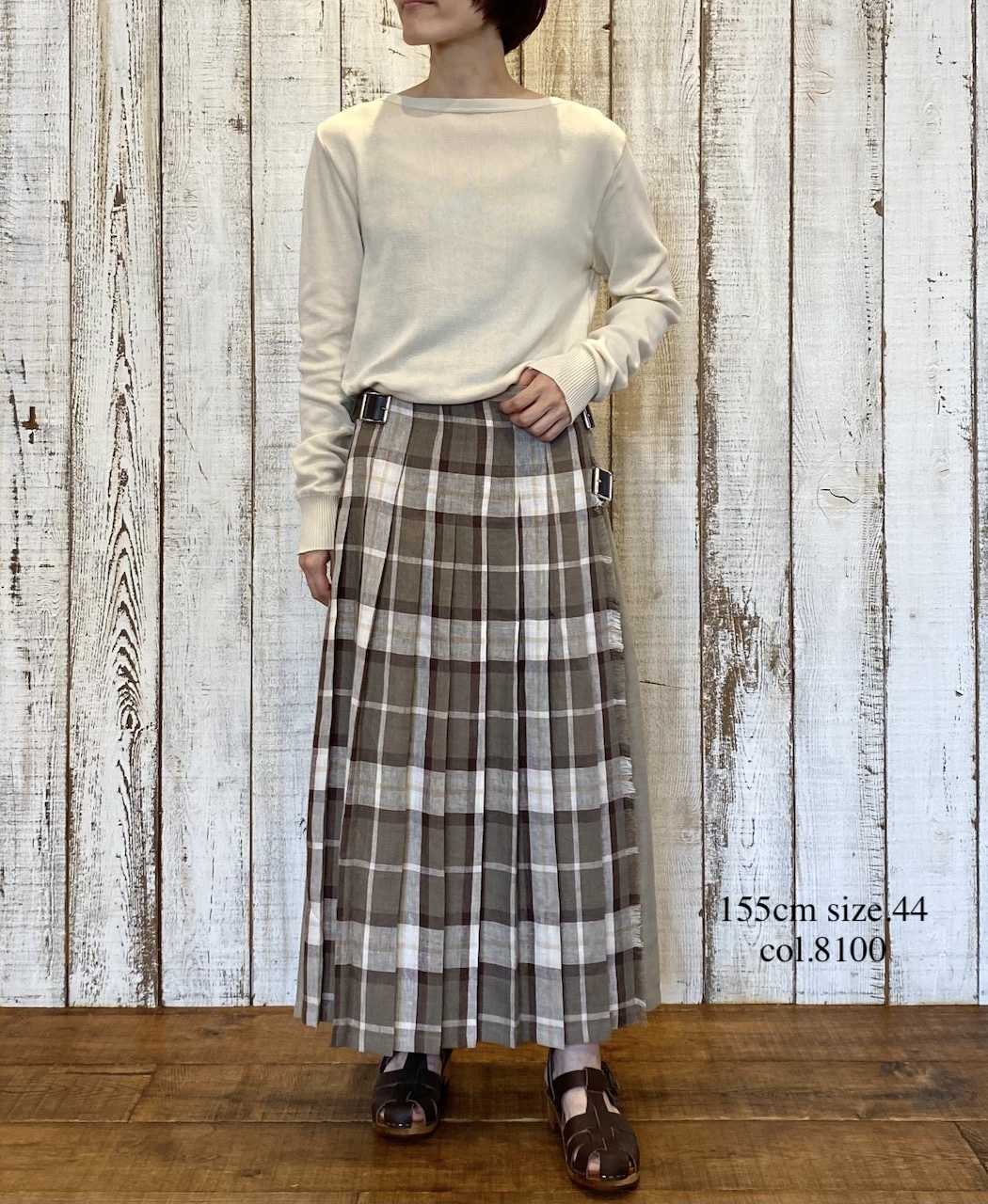 CHT2601(ニット) LONG SLEEVE BOAT NECK PULLOVER