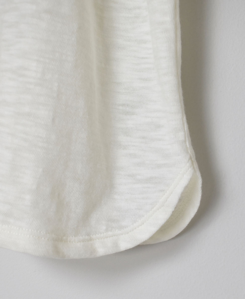 GNSL24043 (Tシャツ) SLUB VINTAGE CREW-NECK FRENCH/SL LONG SHIRT