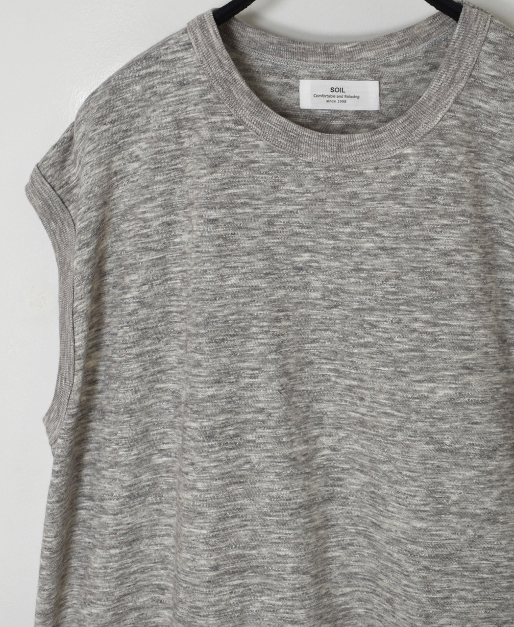 GNSL24043 (Tシャツ) SLUB VINTAGE CREW-NECK FRENCH/SL LONG SHIRT