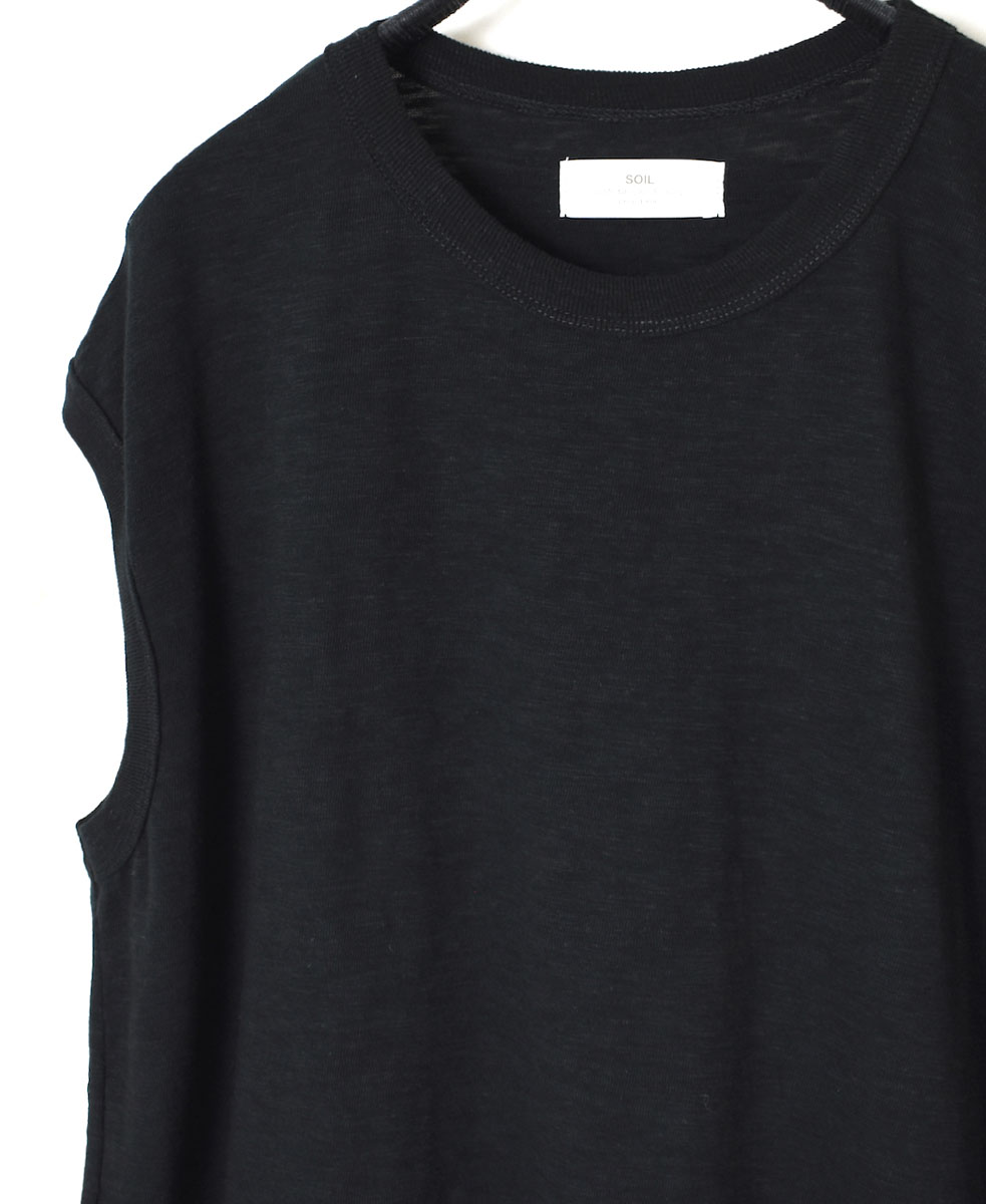 GNSL24043 (Tシャツ) SLUB VINTAGE CREW-NECK FRENCH/SL LONG SHIRT