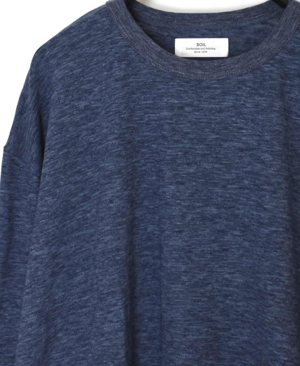 GNSL25041(Tシャツ) SLUB VINTAGE CREW-NECK 3/4SL LONG SHIRT